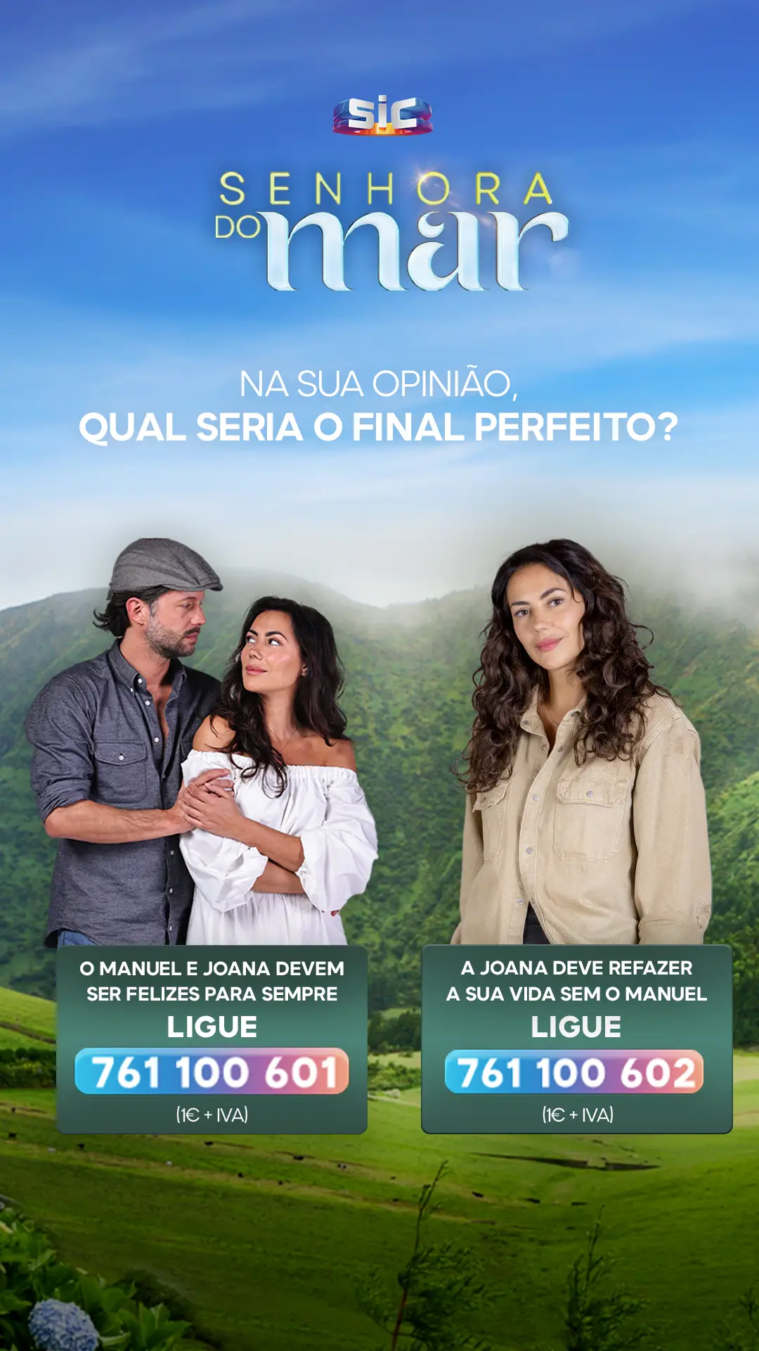 Votação Senhora do Mar: Vote no seu final favorito!