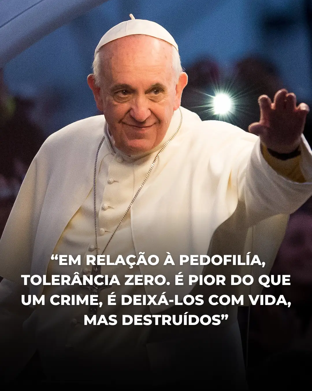 10 frases inspiradoras de Papa Francisco que não deve esquecer! - SIC