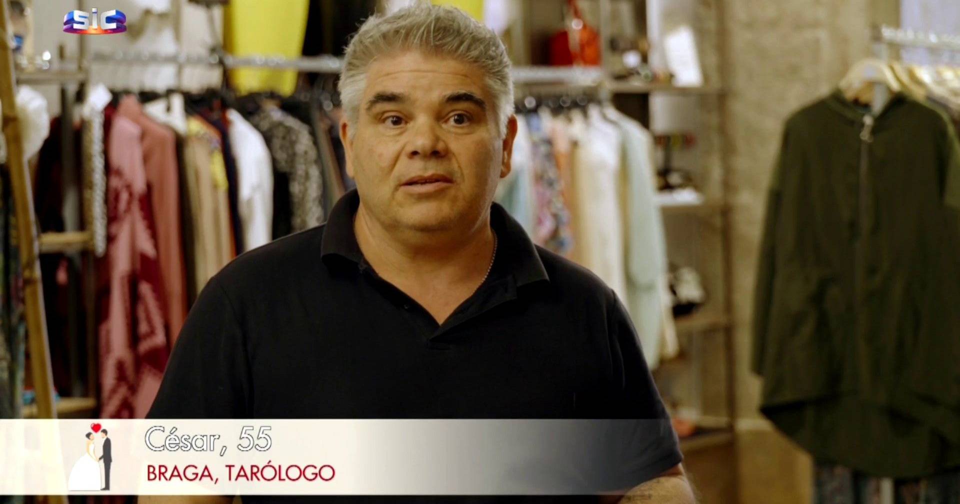 Entusiasmado, César revela: 
