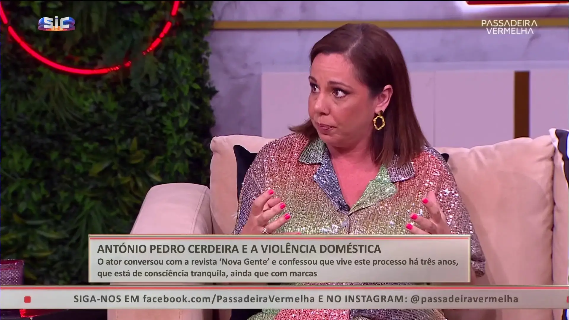 Sara Norte: "Eu pensava que alguém que me amava tinha que me bater e ter ciúmes exacerbados..."