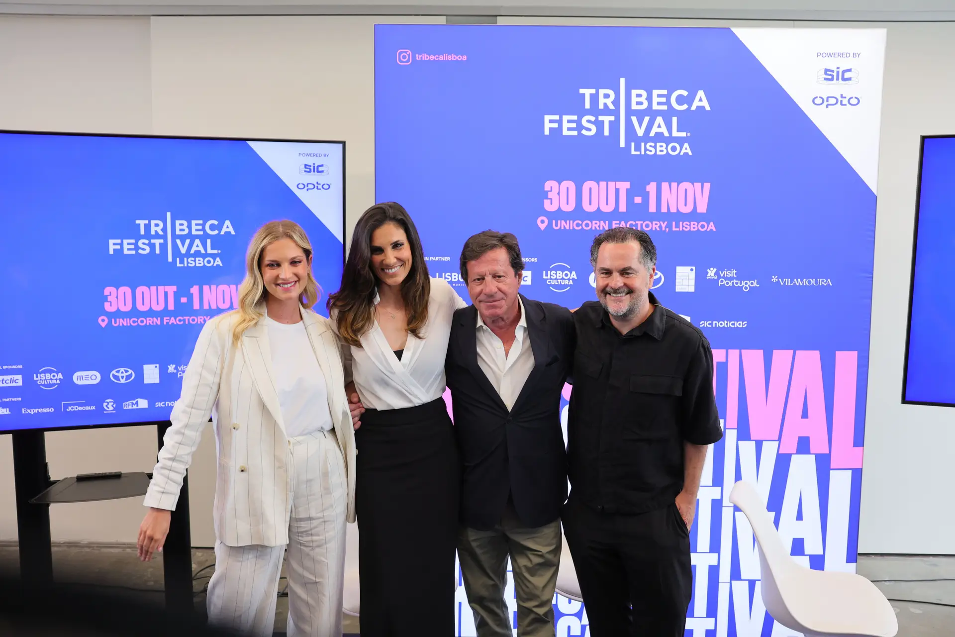 Daniela Ruah e Joaquim de Almeida são os embaixadores do Tribeca Festival Lisboa