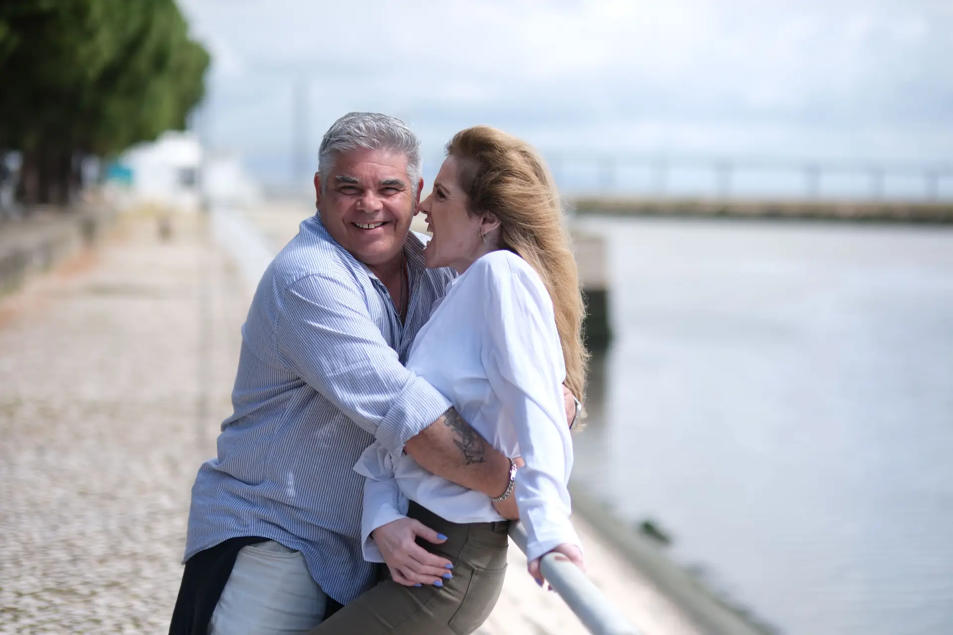 Quem os viu e quem os vê! Marta e César cúmplices e íntimos em sessão de fotos