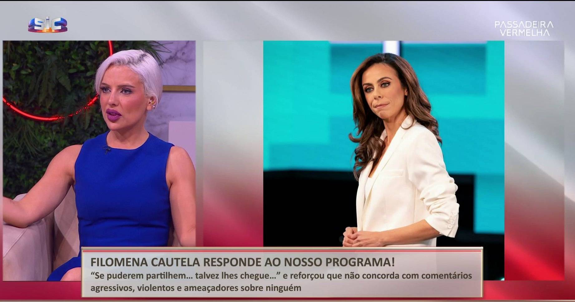 Filomena Cautela responde ao #39 Passadeira Vermelha #39 : quot Podia ter sido um