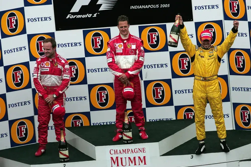 Tiago Monteiro e o GP dos EUA de 2005: um pódio inesquecível num cenário insólito