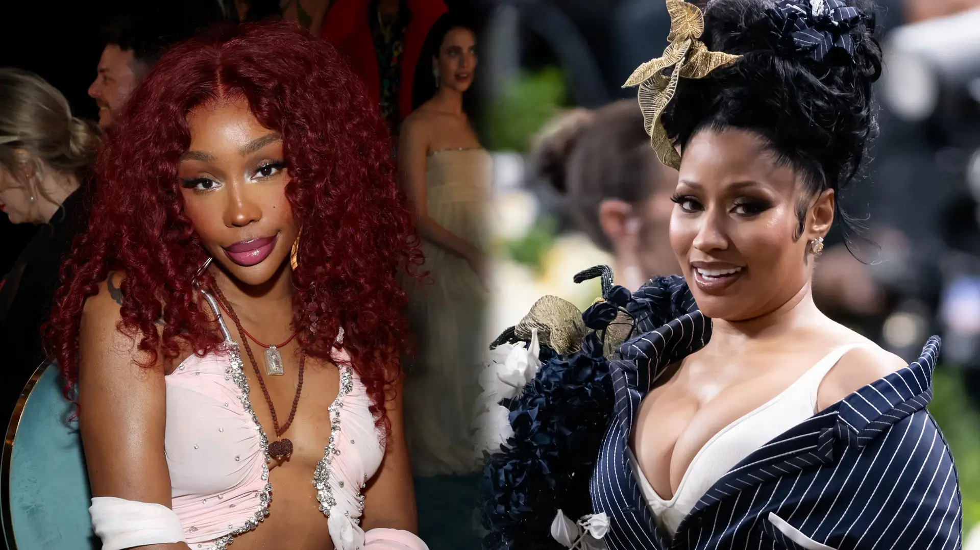 SZA vs Nicki Minaj: beef, indiretas e… uma colaboração a caminho?