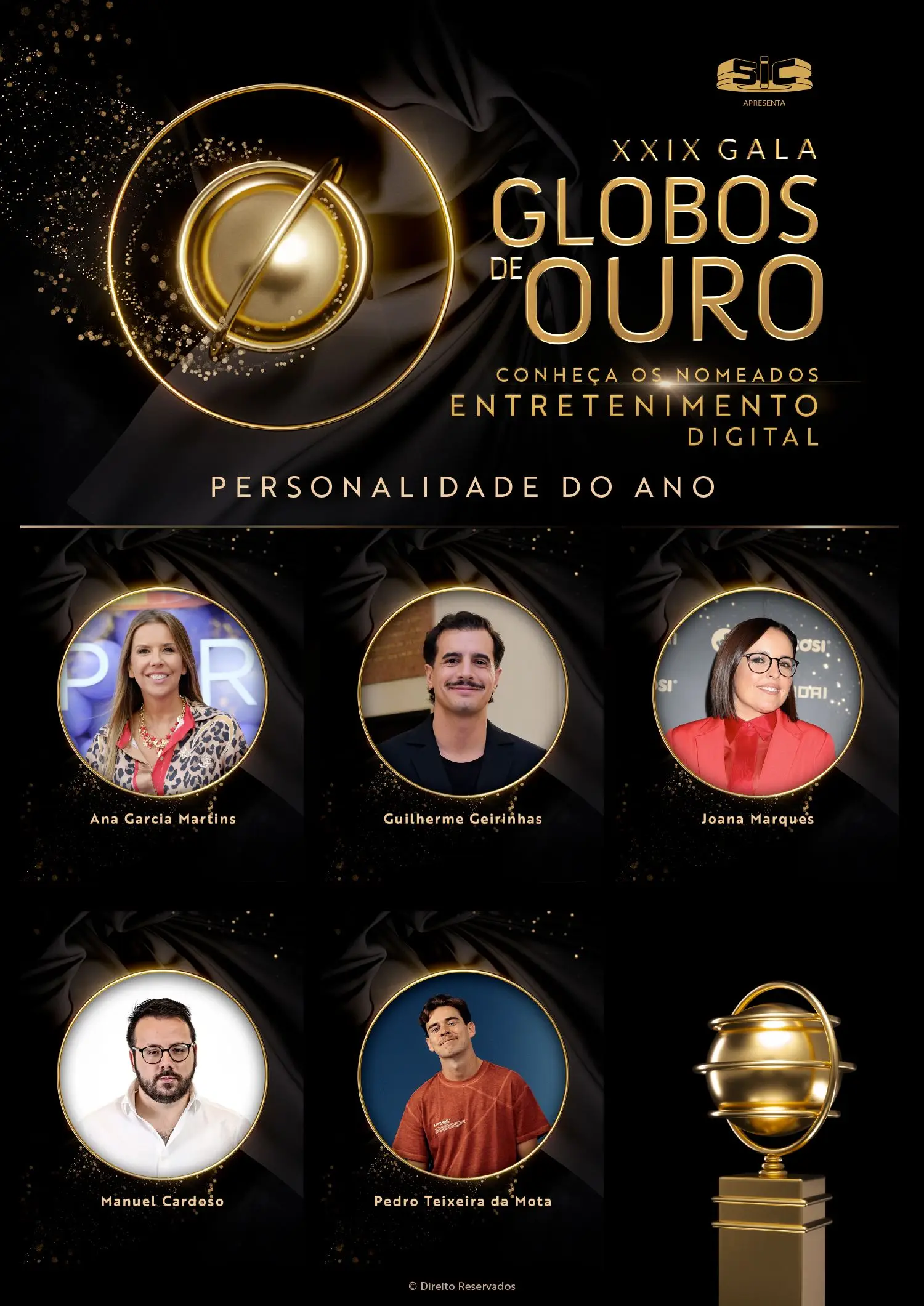 Globos de Ouro: conheça todos os nomeados