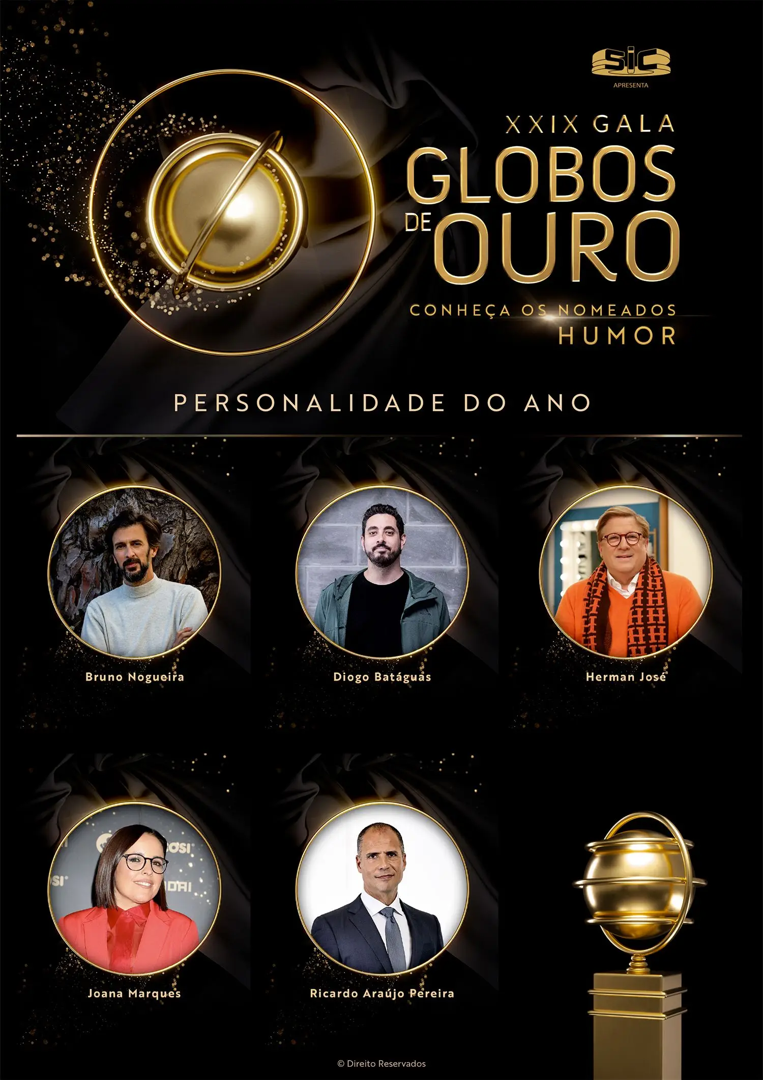 Globos de Ouro: conheça todos os nomeados