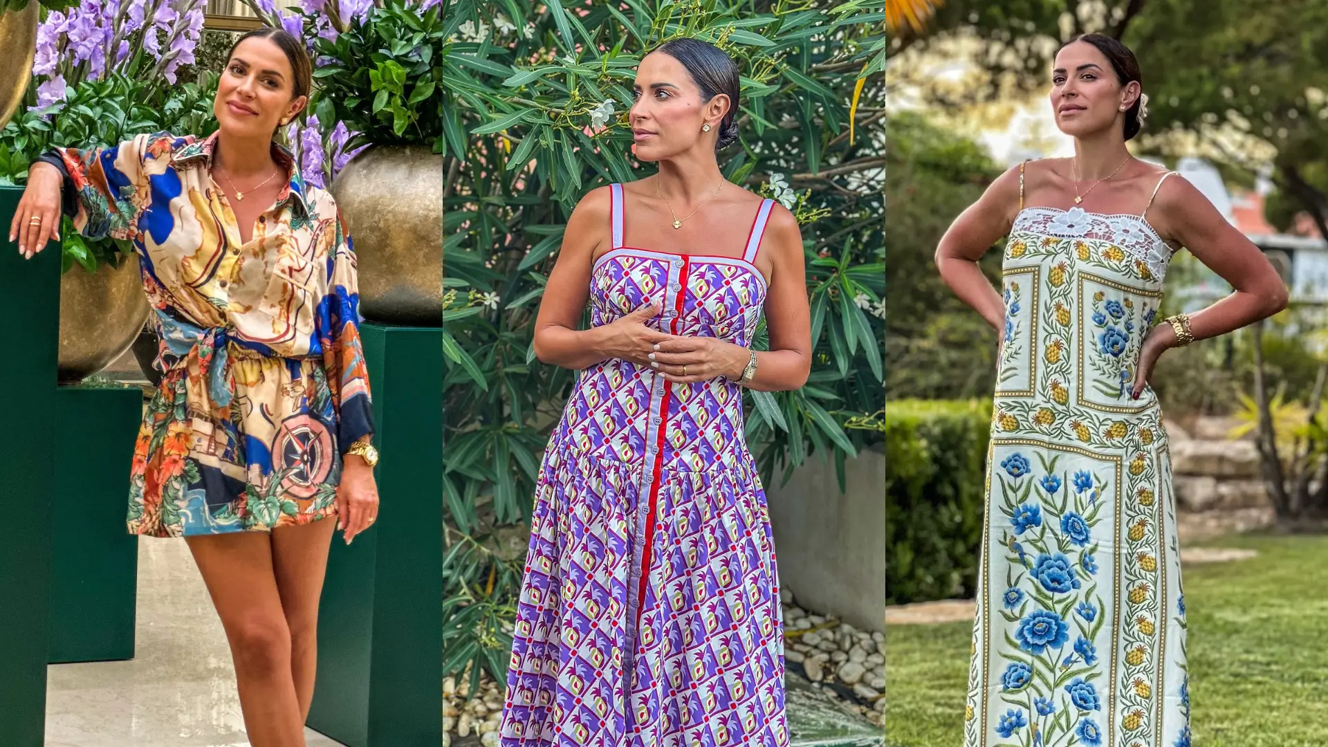 Estilosa a valer! Os looks coloridos de Dânia Neto para este verão — Veja as imagens