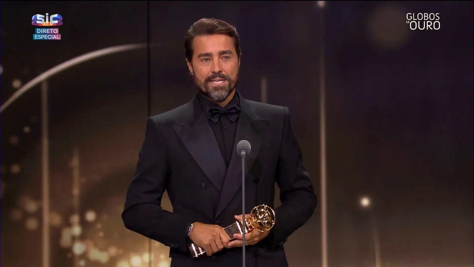Ricardo Pereira vence o seu segundo Globo de Ouro de Melhor Ator de Ficção