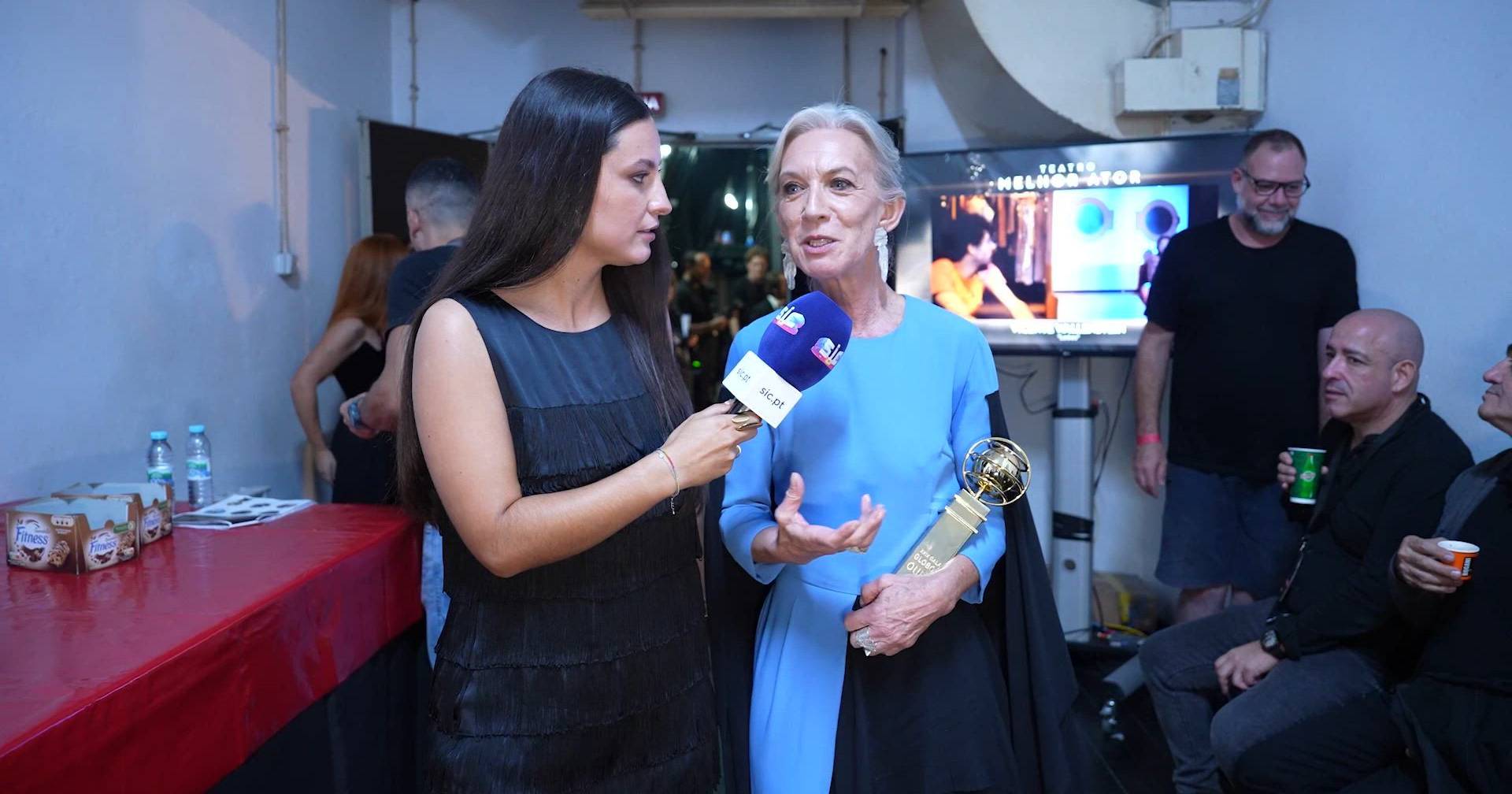 "Não estava à espera" - 15 anos depois, Custódia Gallego arrecada o Globo de Ouro para Melhor Atriz de Teatro