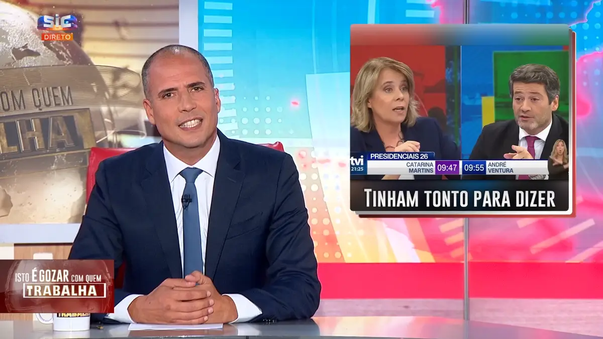Ricardo Araújo Pereira recorda debate entre Ventura e Catarina Martins: “A  surpresa foi não terem escarrado um no outro”