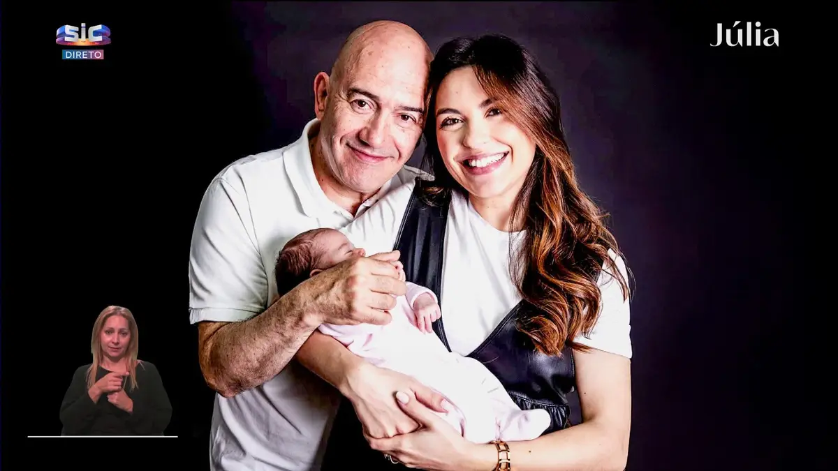 Sara Barradas elogia José Raposo: "Não podia arranjar melhor pai para um  filho meu"