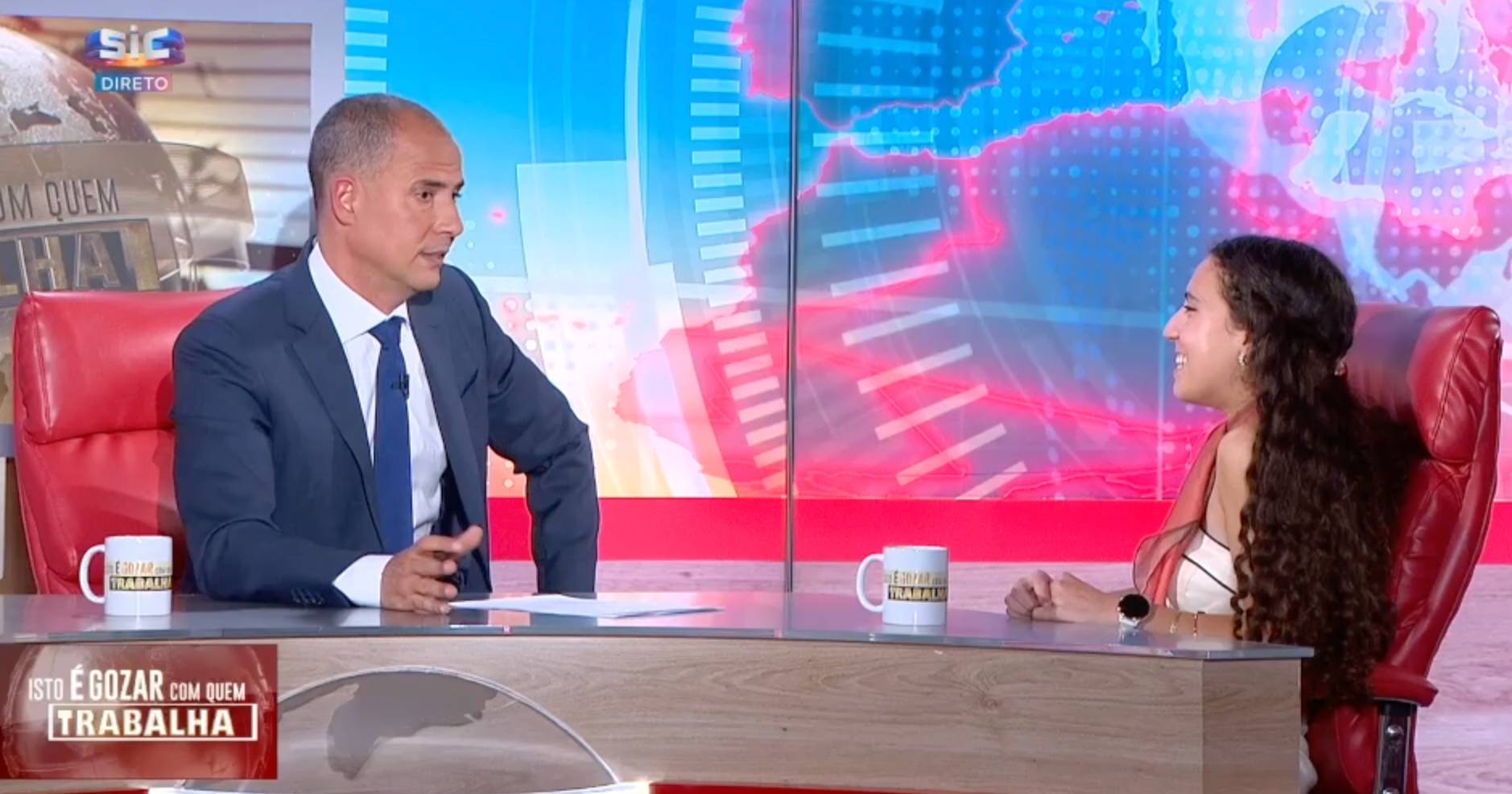Lua Afonso faz provocação a Ricardo Araújo Pereira: 