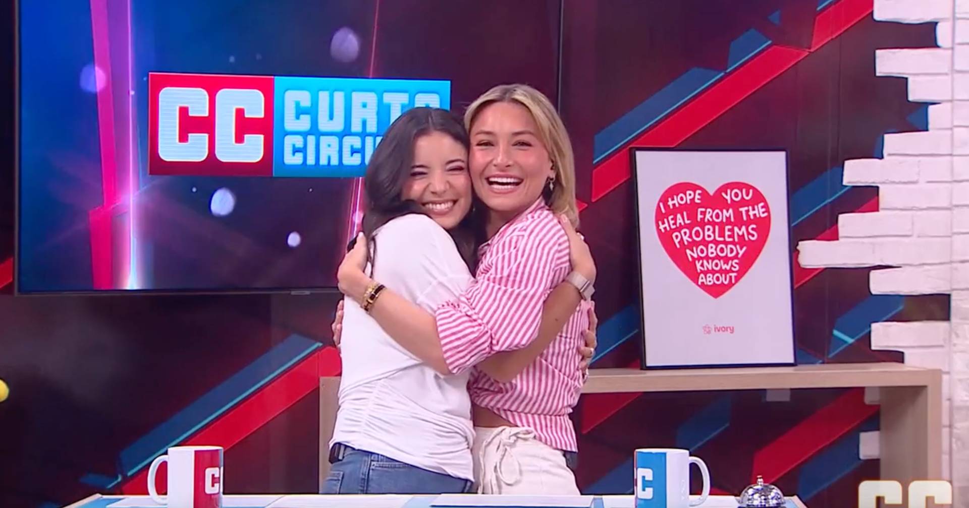 Helena Beck e Inês Nogueira rendidas: 