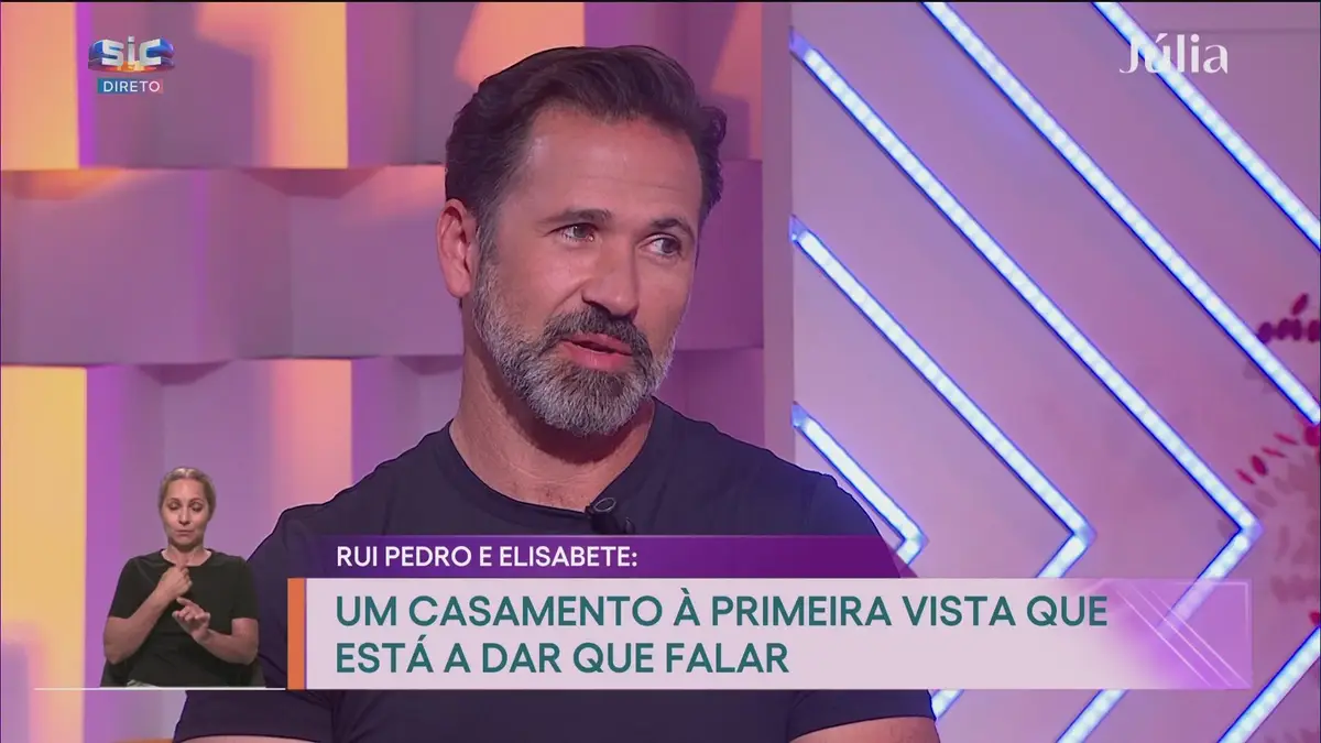 Rui Pedro surpreende em direto com primeira impressão sobre Elisabete ...