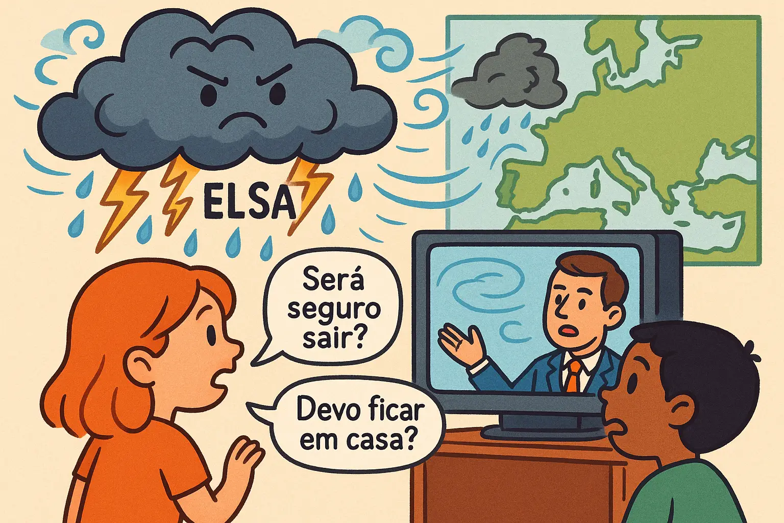 As tempestades têm nome e há uma explicação