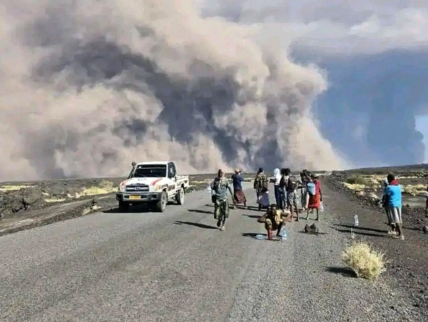 O Hayli Gubbi acordou!