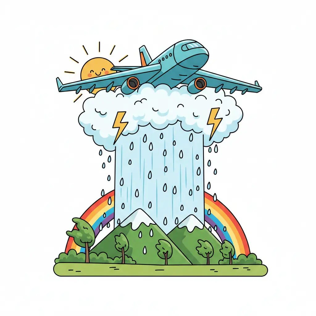 Irão faz chuva artificial