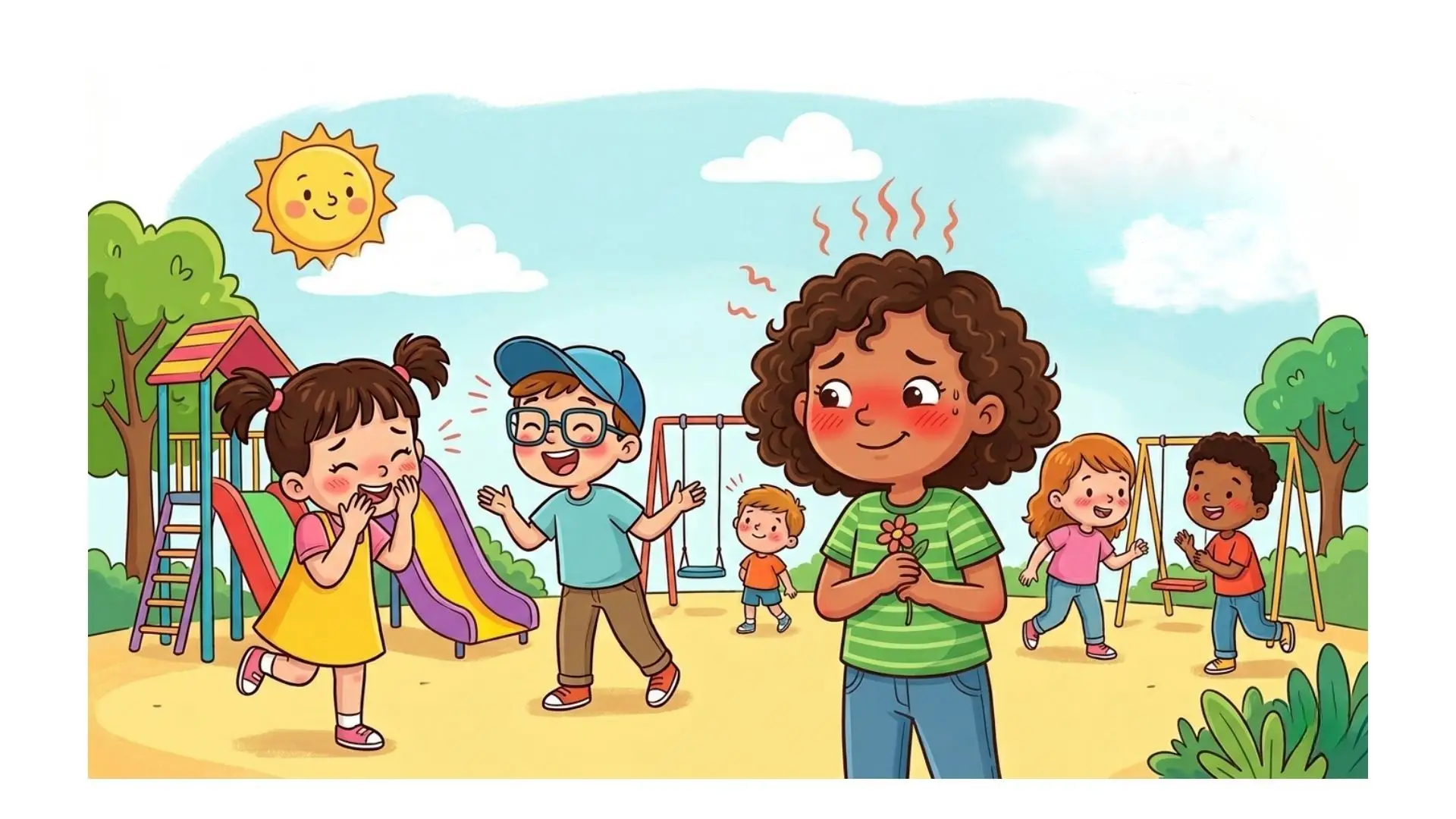 Porque ficamos corados?