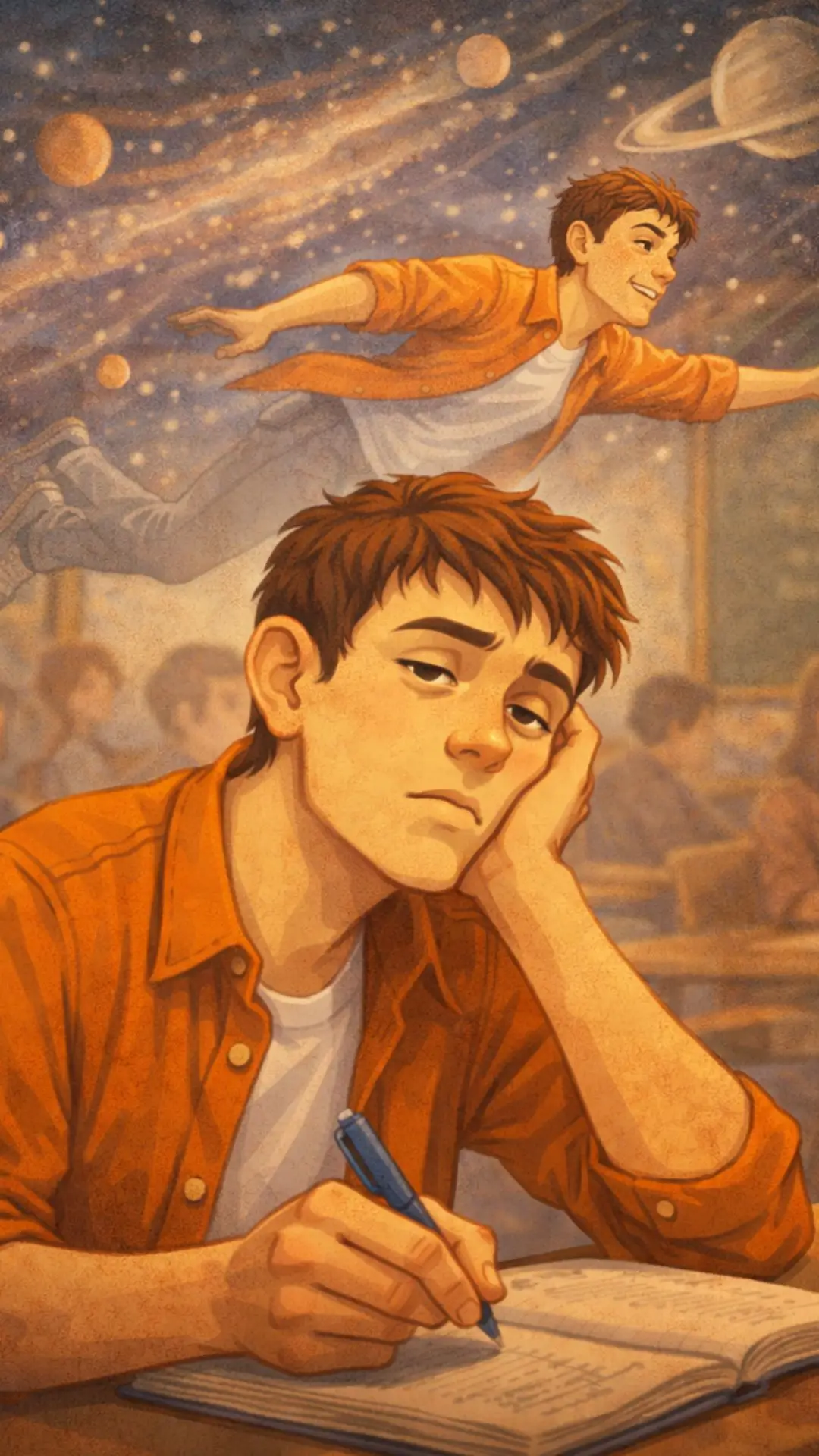 Estar com a cabeça na Lua