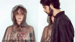 Carolina Deslandes e Diogo Clemente: "a primeira e única produção juntos"