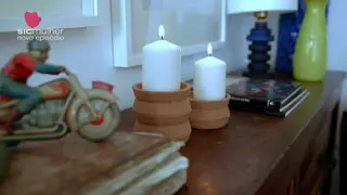 Agora Faço Eu - Como fazer suporte para velas através de bases de copos