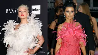 Christina Aguilera recria look icónico 15 anos depois