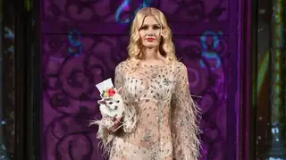 Cães vestem Alta Costura na New York Fashion Week