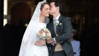 Duquesa Sofia de Württemberg inspirou-se no vestido de noiva de Meghan Markle?