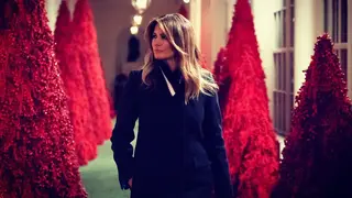 Decoração de Natal de Melania Trump é comparada a filme de terror