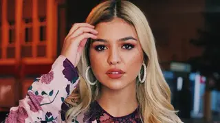 Bárbara Bandeira já entrou no espírito de Natal