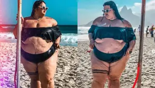 Bailarina 'Plus Size' de Anitta supreende em biquíni: "Corpo Livre"