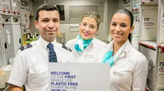 Companhia aérea portuguesa é a primeira a voar sem plástico a bordo