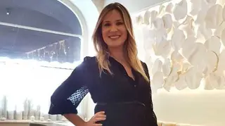 Na reta final da gravidez, Sílvia Alberto confessa: “Com muita vontade de conhecer o Pedro”