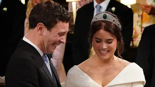 Princesa Eugenie mostra foto romântica ao lado do marido