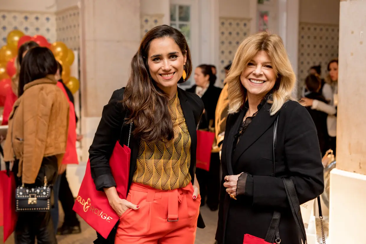 Sandra Celas e Helena Isabel