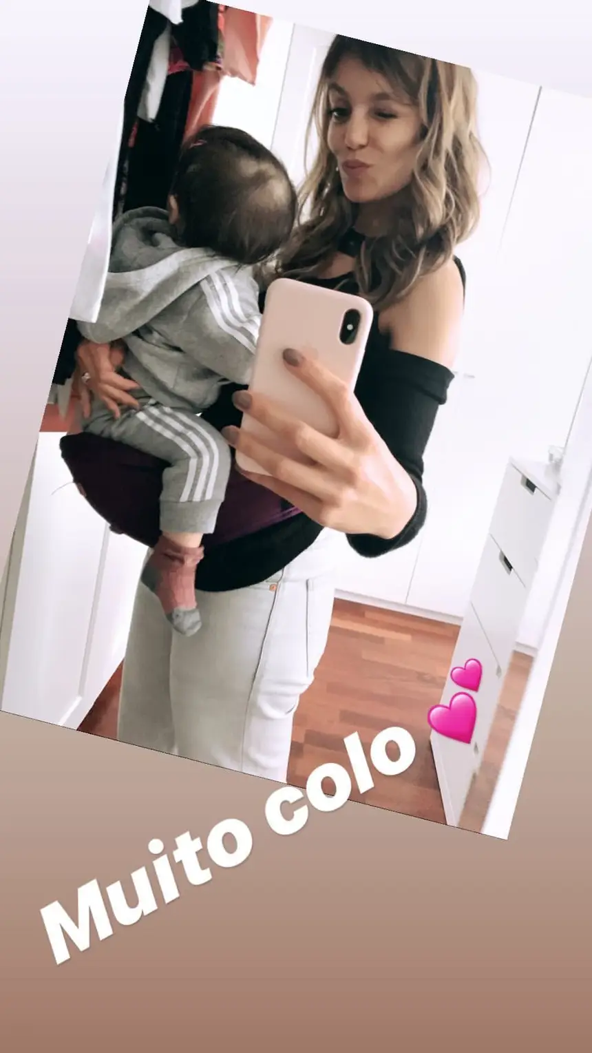 Sic Mulher Andreia Rodrigues Mostra Momento De Colo Com A Filha