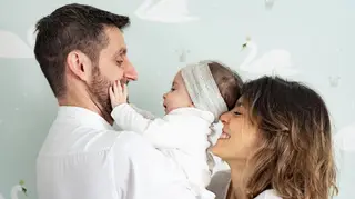 Os primeiros passos de Alice, a filha de Andreia Rodrigues e Daniel Oliveira