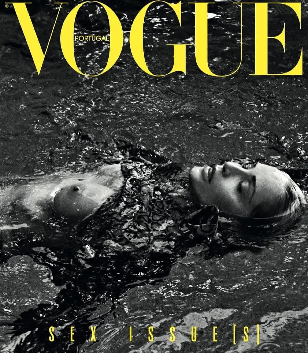 Sharon Stone na Vogue Portugal, edição mãio 2019