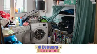 #EuQueroArrumar - Carla e Paulo são pais de três filhos e precisam de organizar a lavandaria!