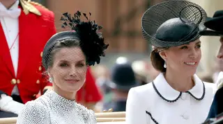 Kate Middleton e Letizia juntam-se no mesmo evento, mas quem vence o duelo de estilo?