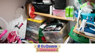 #EuQueroArrumar - Patrícia não vê mais espaço livre na sua arrecadação!