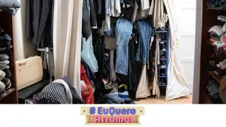 #EuQueroArrumar - Vamos arrumar o quarto de vestir de uma família completa!