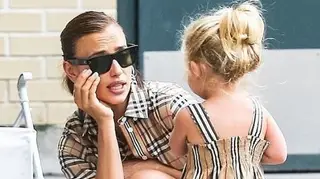 Irina Shayk explica o significado do nome da filha