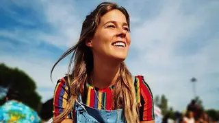 Grávida, Inês Aires Pereira mostra-se em fato-de-banho