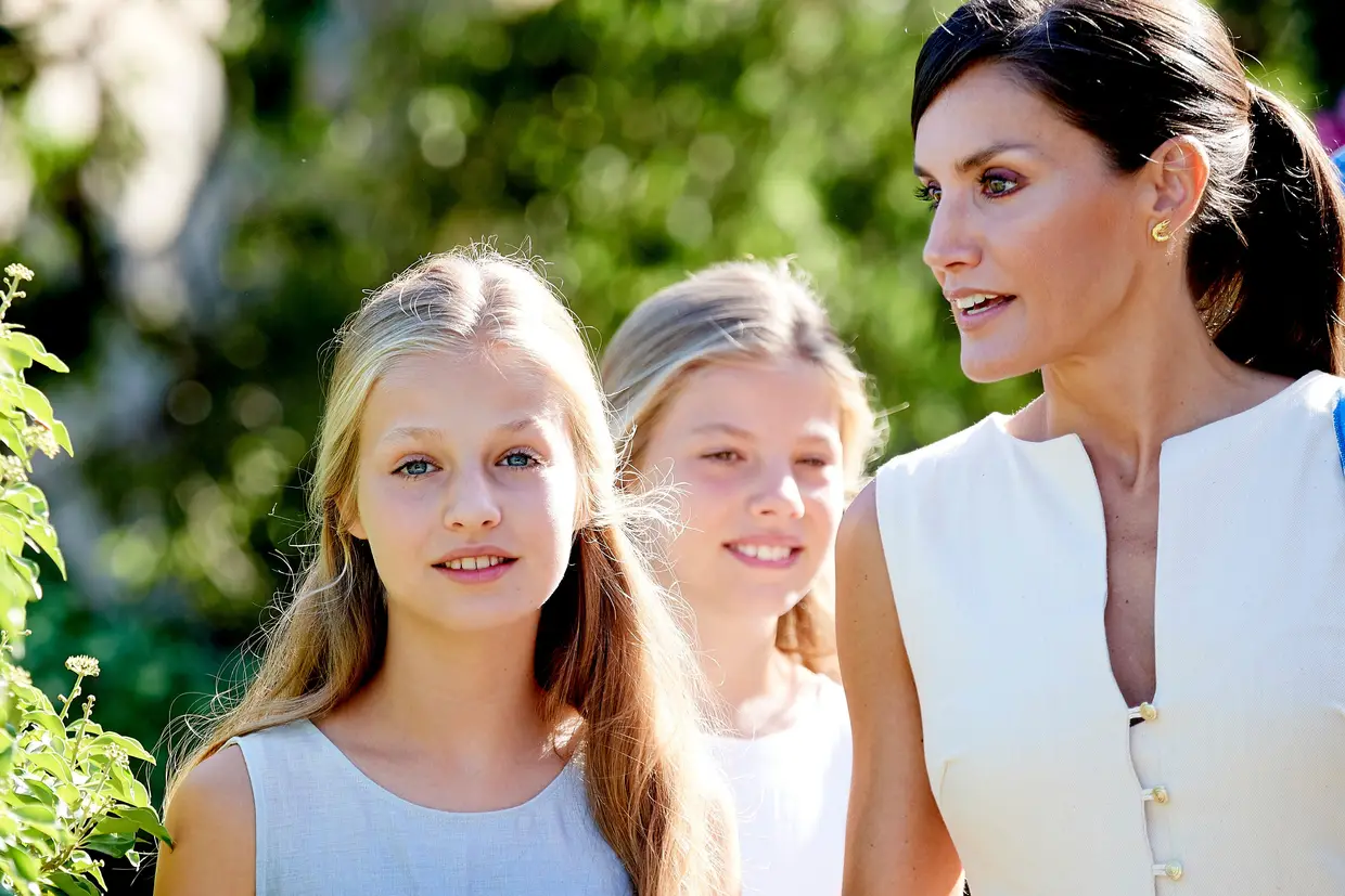 Leonor, Sofía e Letizia