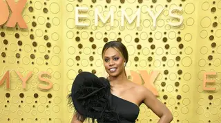 A mensagem política que carrega o look de Laverne Cox nos Emmy Awards