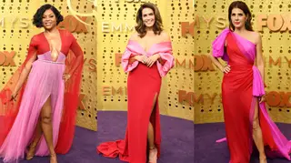 Rosa e vermelho, a grande tendência surpresa dos Emmy Awards 2019