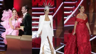 Os cinco visuais exuberantes de Cristina Ferreira nos Globos de Ouro