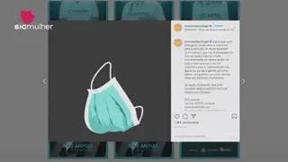 "As máscaras estão em todo o lado. Já nos apareceram animais com as máscaras à volta dos pescoços!"